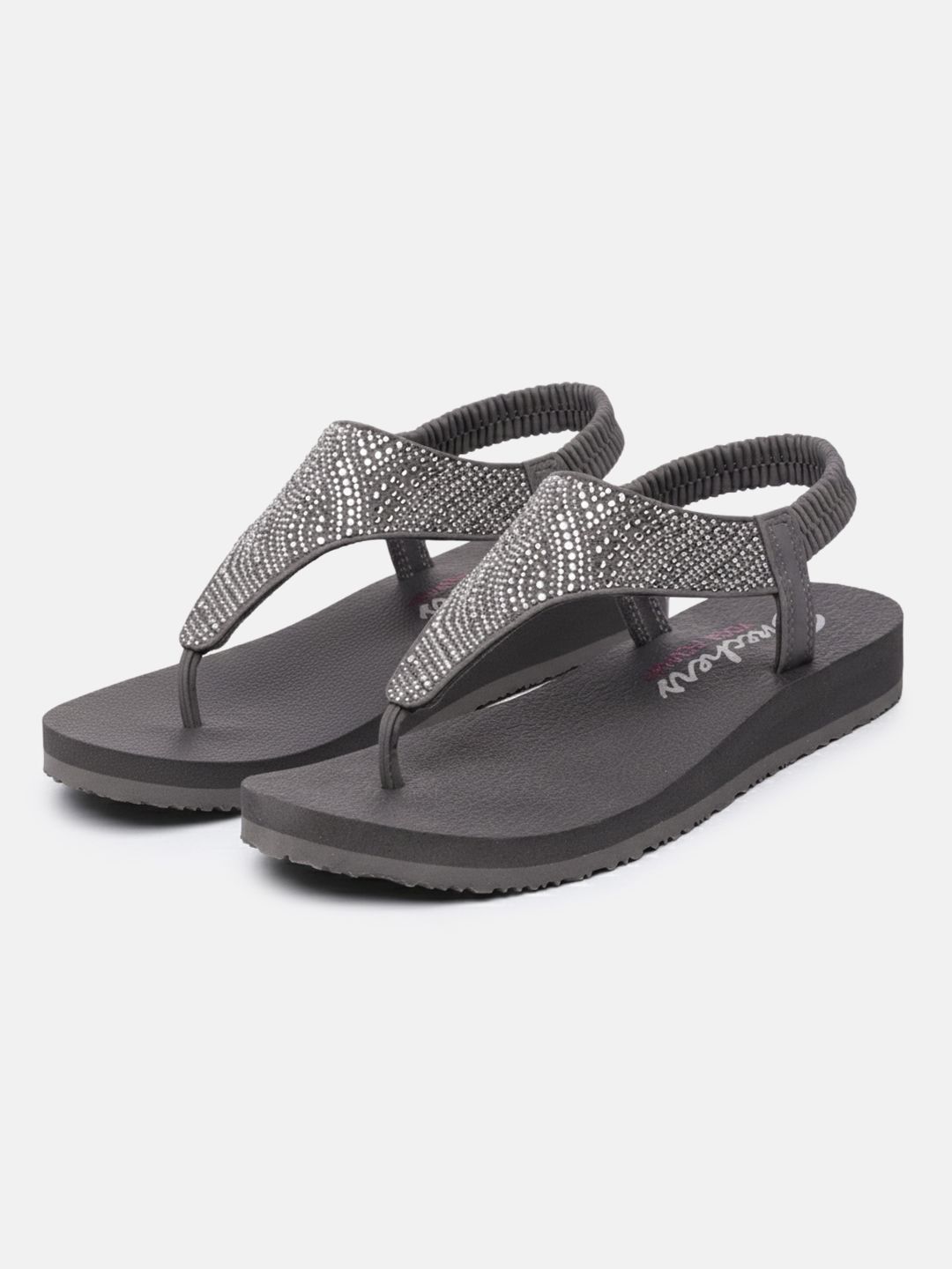 Skechers Women MEDITATION T-Strap Flats-image-17
