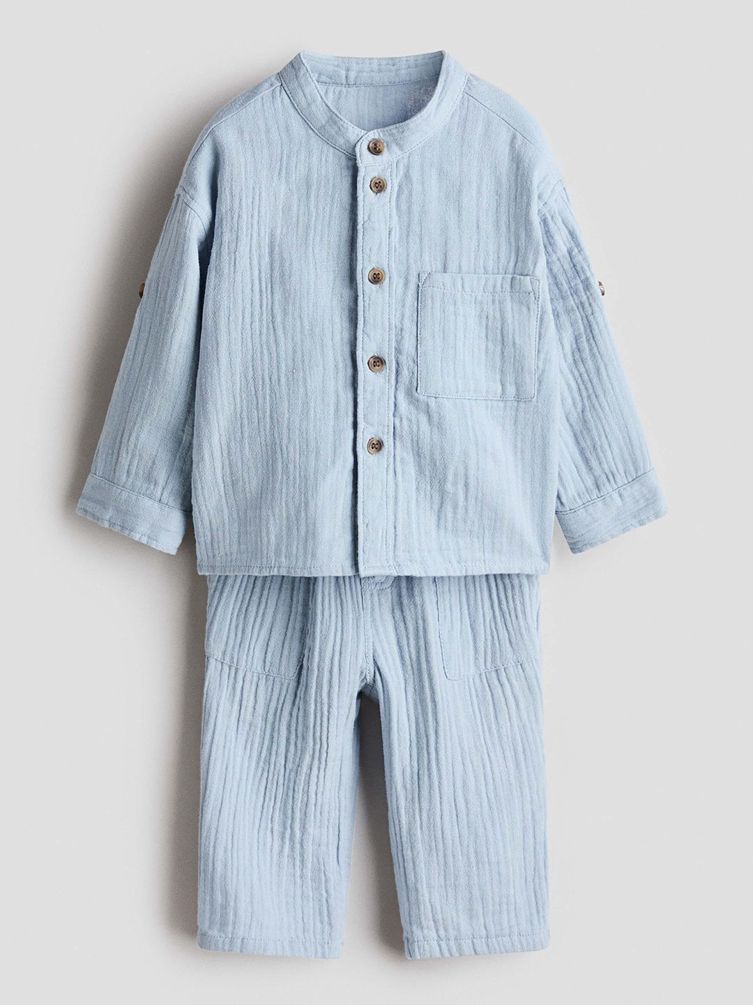 H&M 2-Piece Cotton Muslin Set