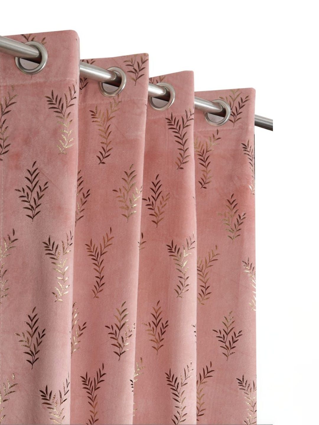 LARANDO Pink Floral Black Out Window