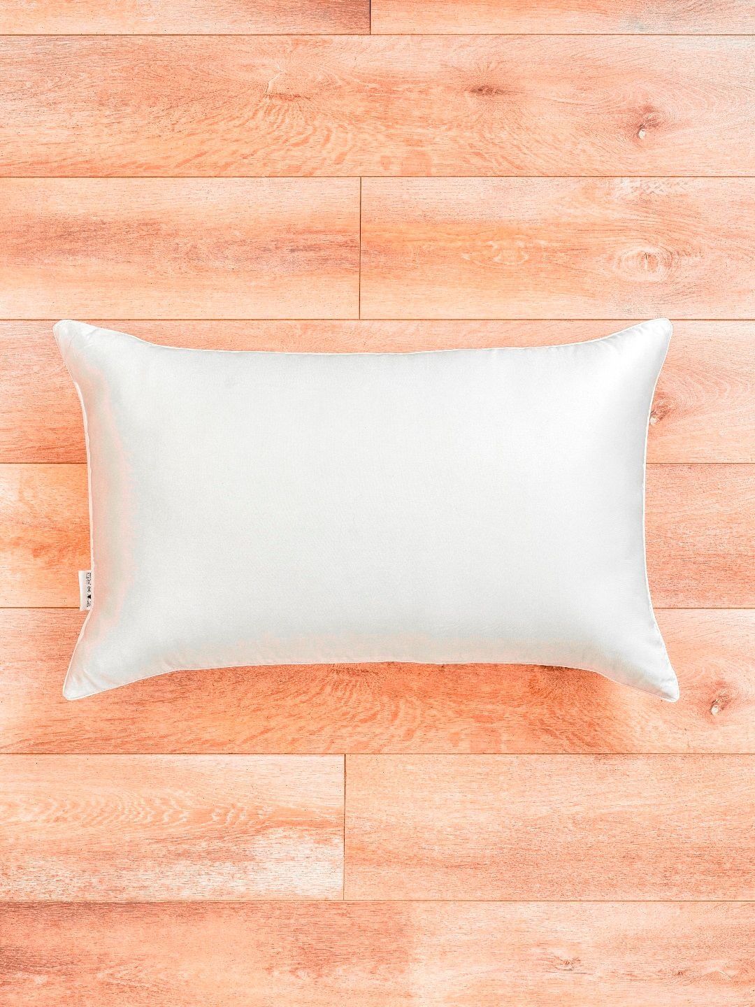 DDecor White Cotton Filled Cotton Breathable Sleep Pillow-image-41