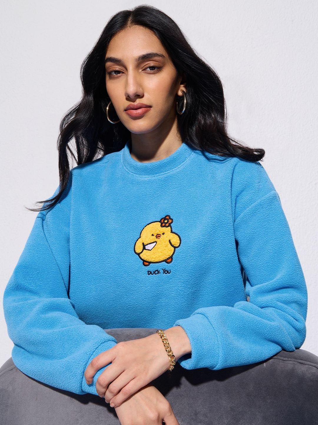 The Souled Store Women Printed Sweatshirt-picture-50