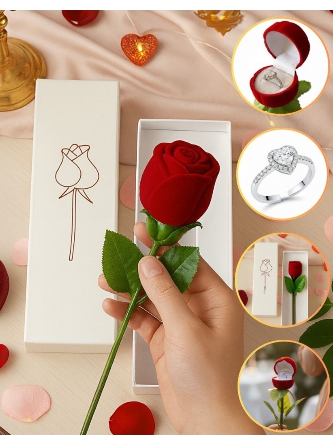 Nui Silver-Plated Stone Studded Finger Ring-picture-15