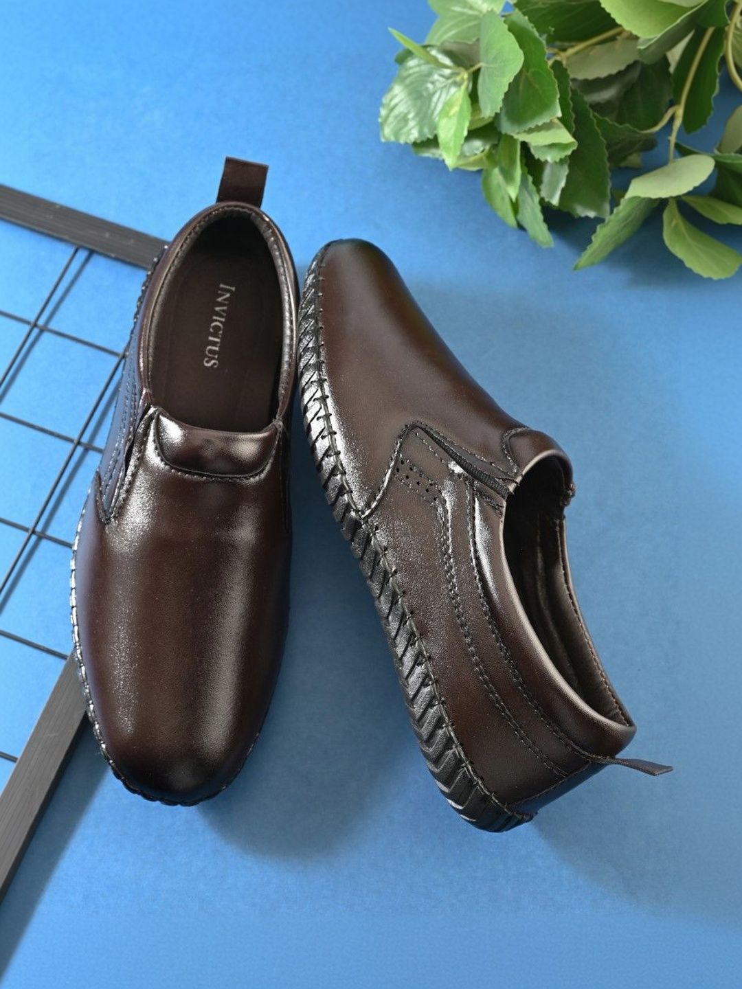 INVICTUS Men PU Loafers-picture-18