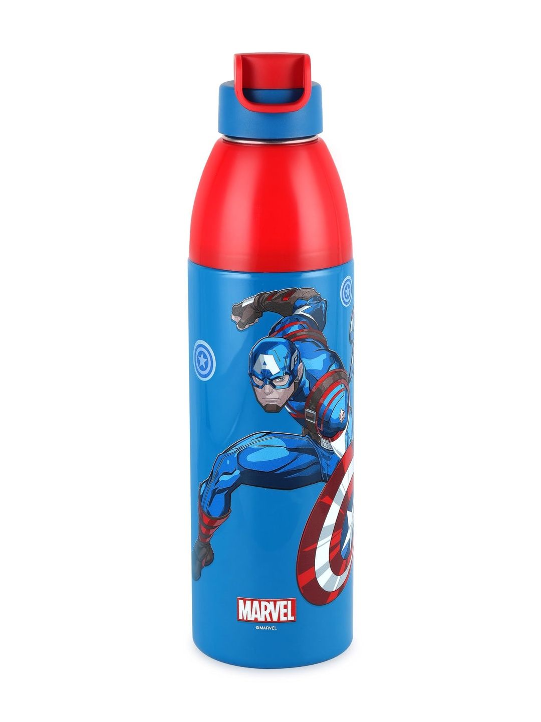 Cello Blue & Red Single Plastic Cartoon Characters Water Bottle deal from myntra