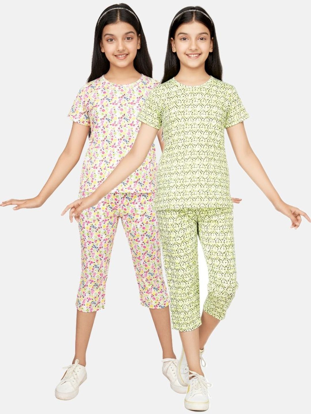 SELINI Girls Printed Capris-picture-29