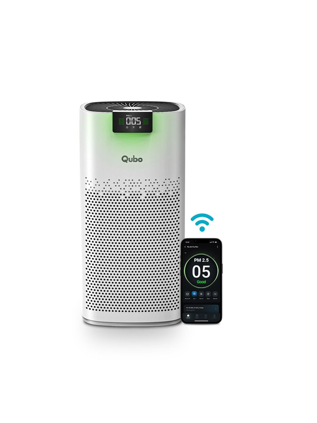 QUBO White Smart Air Purifier Q600 With HEPA13-image-42