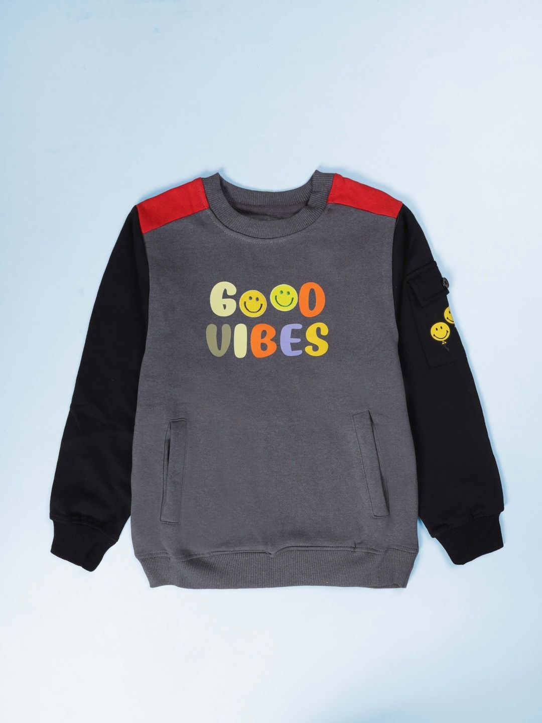KiddoPanti Boys Printed Sweatshirt-picture-47