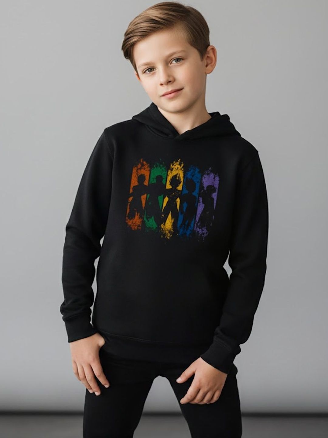 ARYA Boys Printed Hooded Sweatshirt-picture-45