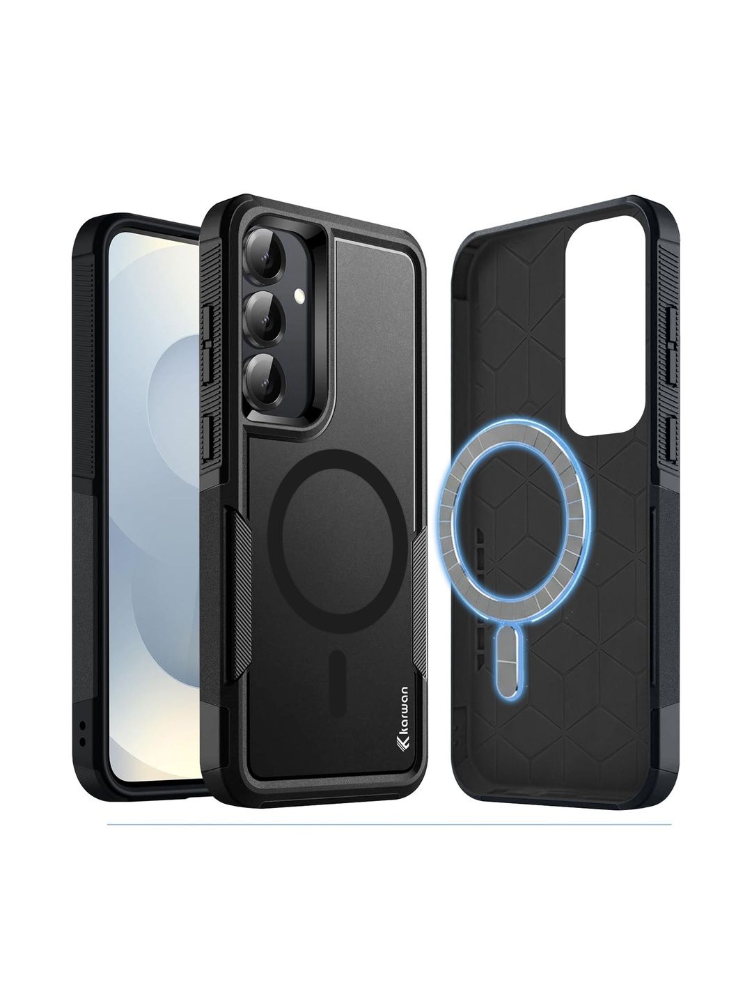 Karwan Solid Printed Samsung Galaxy S23 Ultra 5G Back Case Mobile Accessories-picture-34