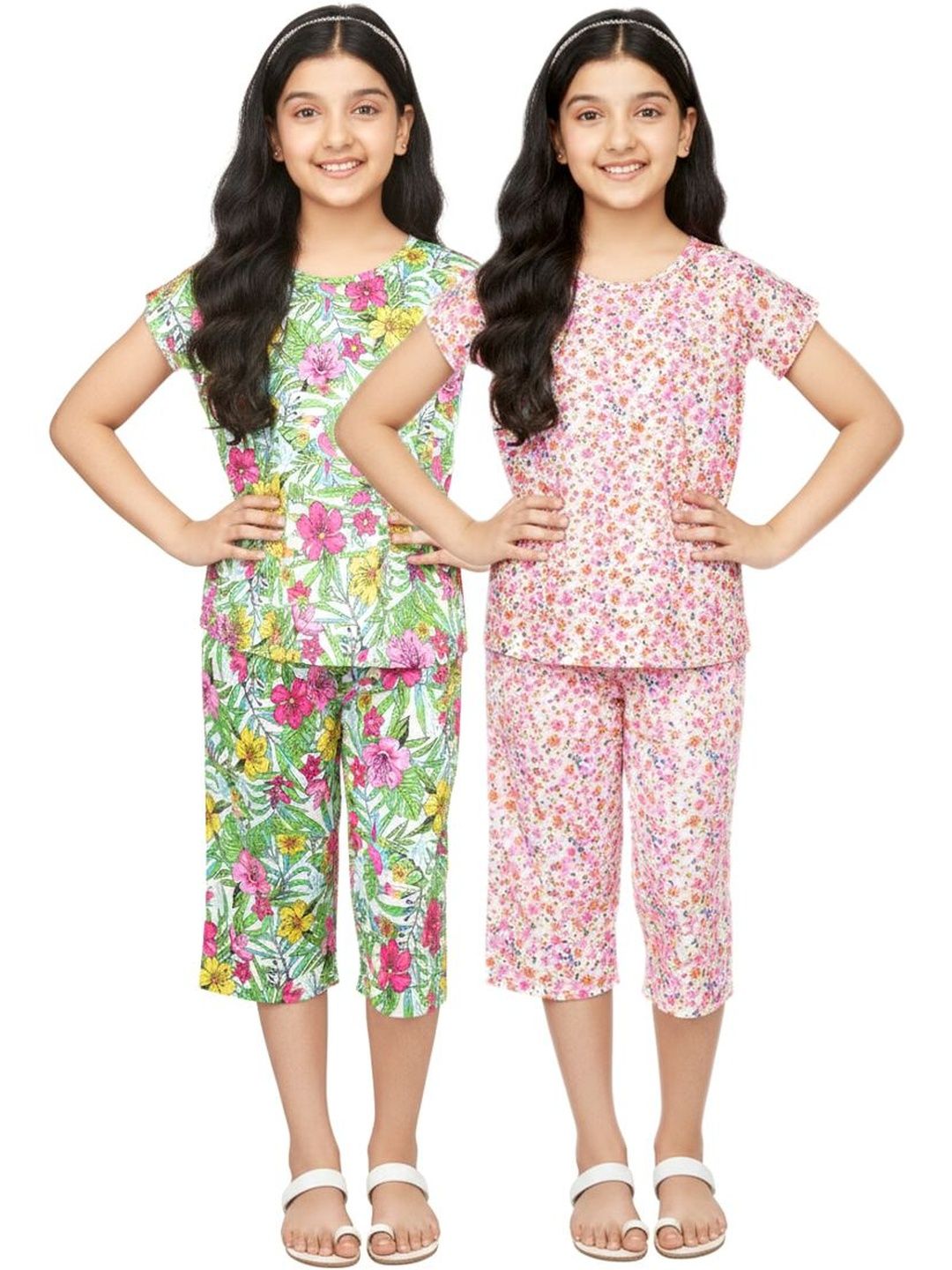 SELINI Girls Printed Capris-picture-34