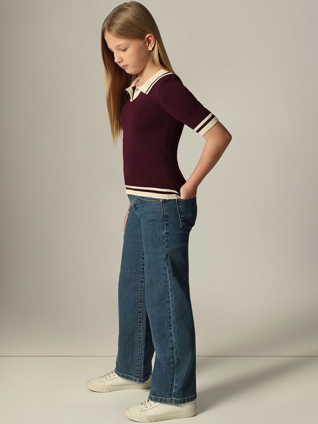 Vero Moda Girls Colourblocked Pullover-image-47