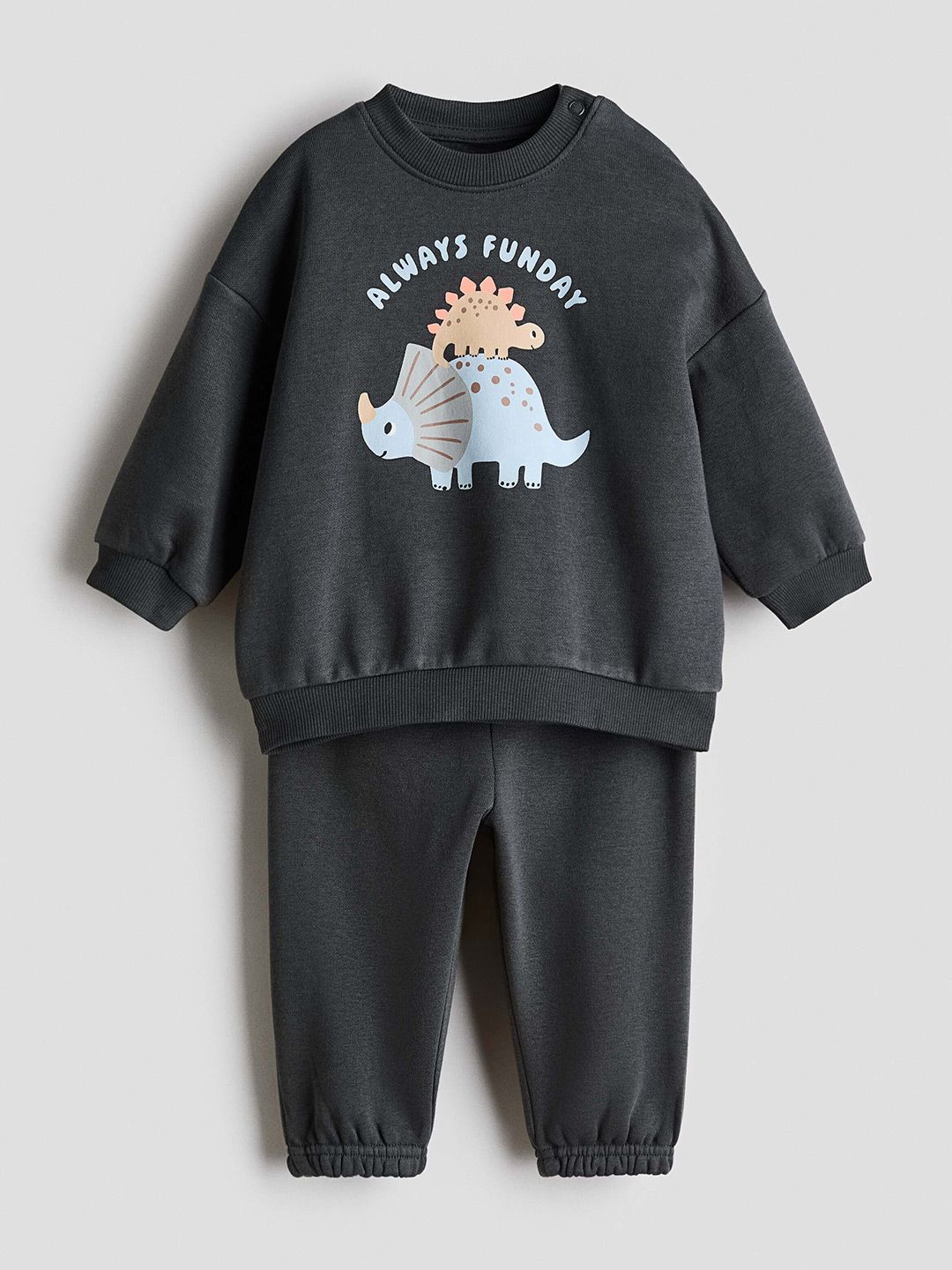 H&M 2-Piece Printed Sweatshirt Set-picture-11