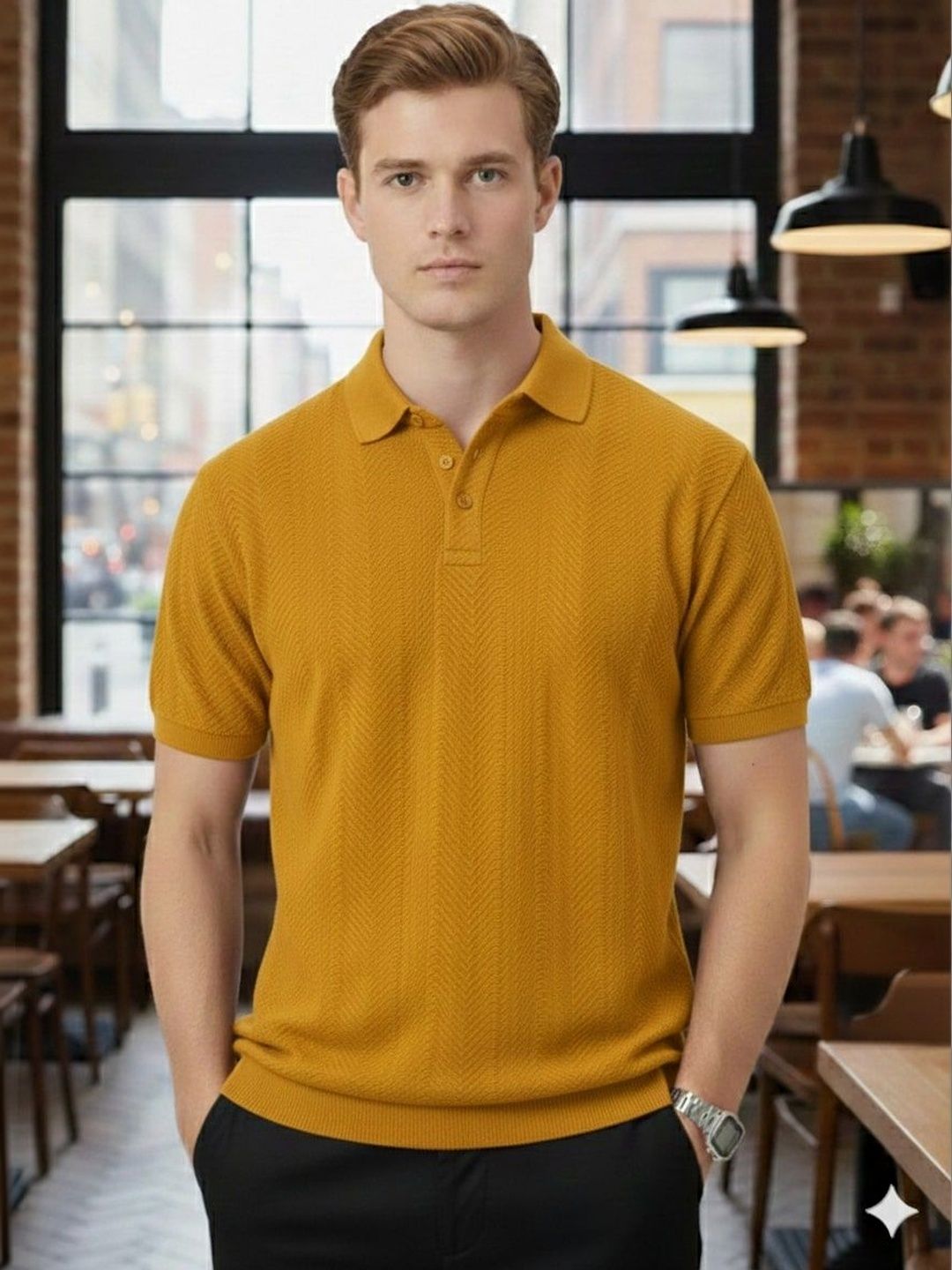 SZN Men Polo Collar T-shirt-picture-13