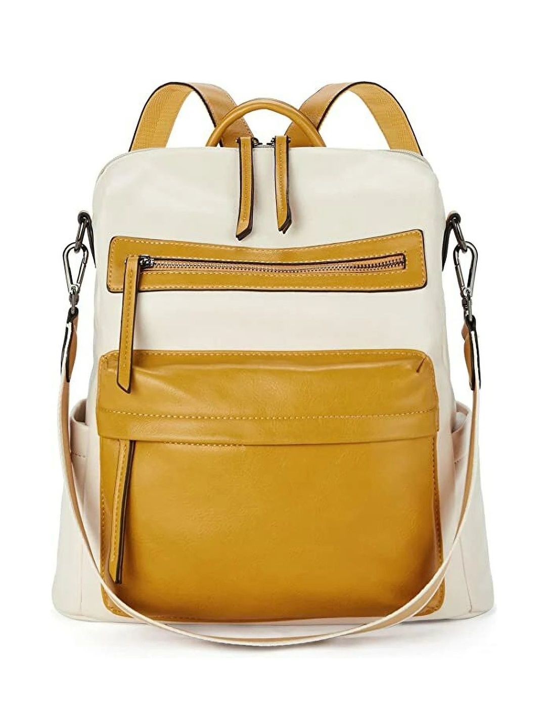 womenbuzz Women Colourblocked Backpack-picture-21