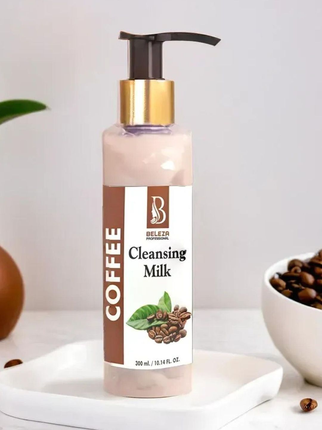 Beleza Professional Coffee Face Cleansing Milk For Hydration - 100 ml-picture-55