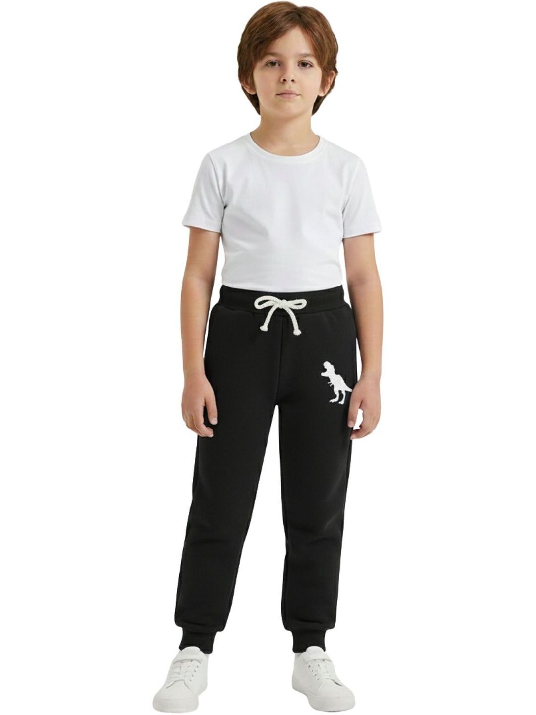 ATLANS Boys Printed Woolen Soft Warm Easy-Fit Joggers-picture-23