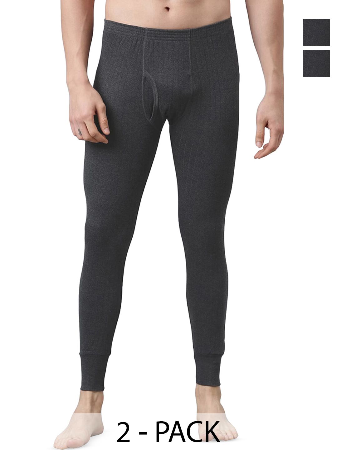 AMUL COMFY Pack of 2 Mid-Rise Thermal Bottoms-picture-53