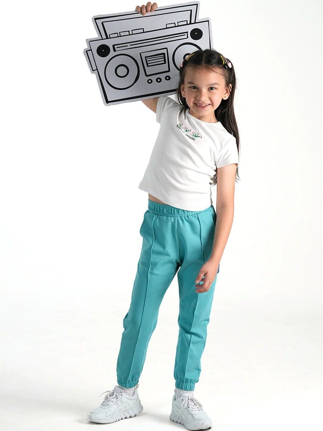 Dotokids Girls Mid-Rise All Day Joggers-picture-48