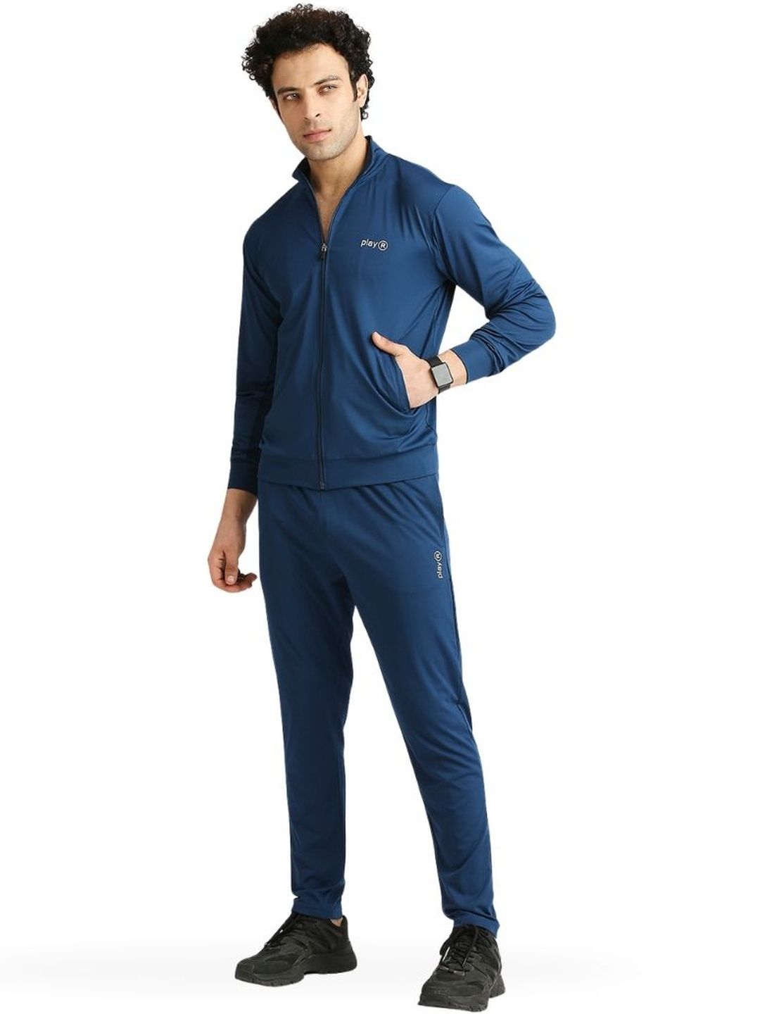 playR Mock Collar Long Sleeve Zipper Tracksuit-picture-35