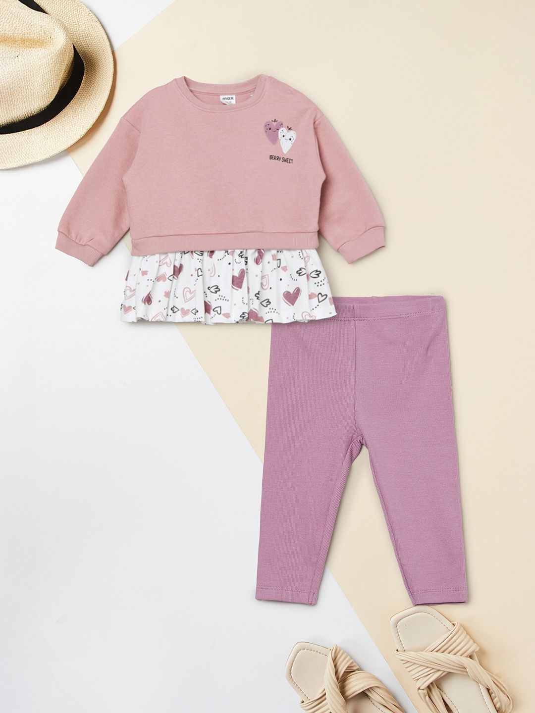 max Girls Printed Leggings-picture-44