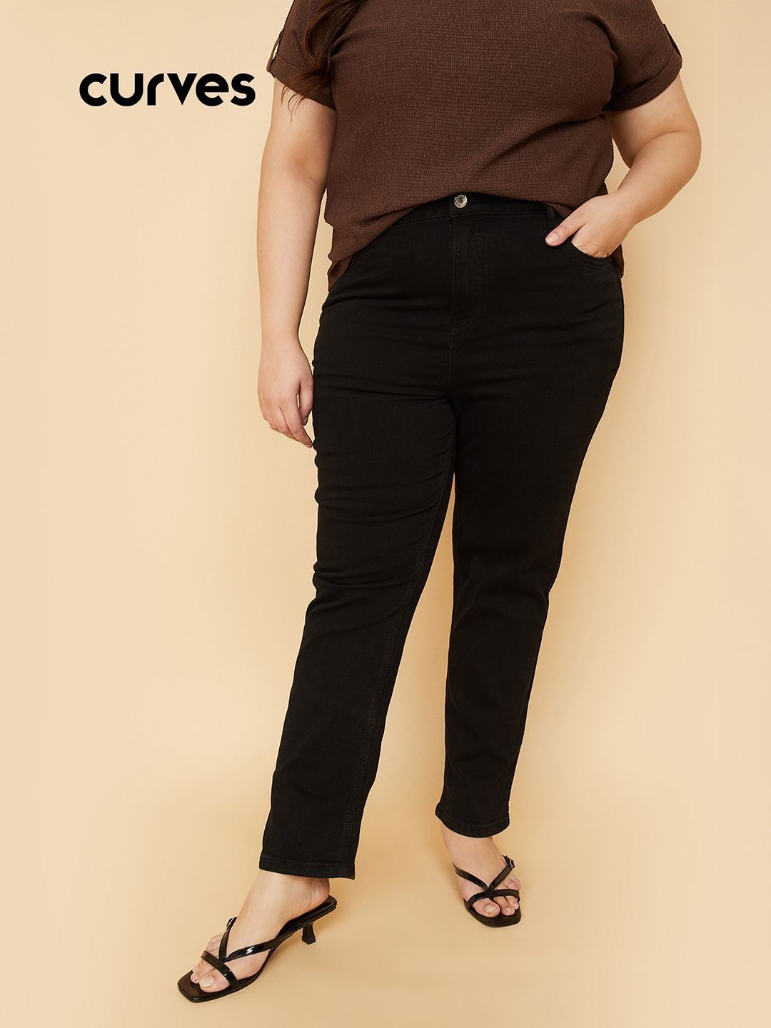 max Women Regular Fit Mid-Rise Stretchable Jeans-picture-13