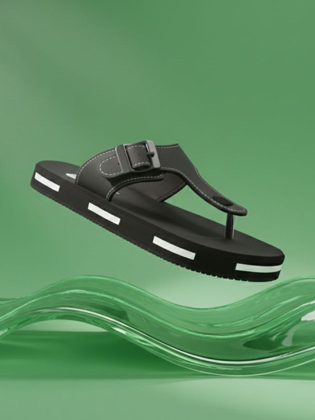 glitchez Men Colourblocked Thong Flip-Flops-picture-37