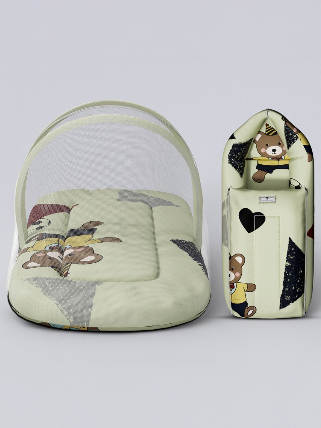 StarAndDaisy Infants Printed Baby Bed Set-picture-41