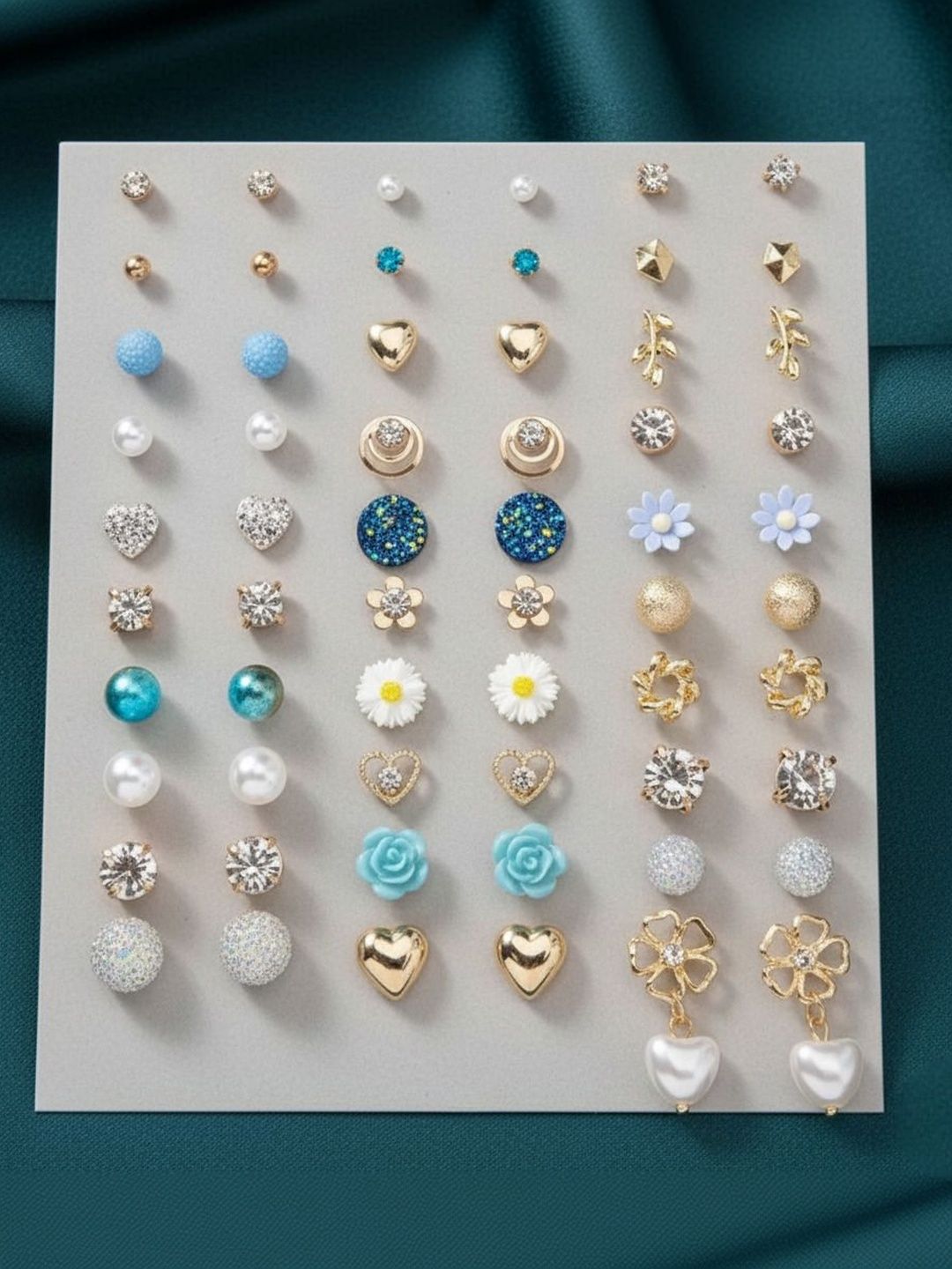 DressBerry Contemporary Studs Earrings-picture-12