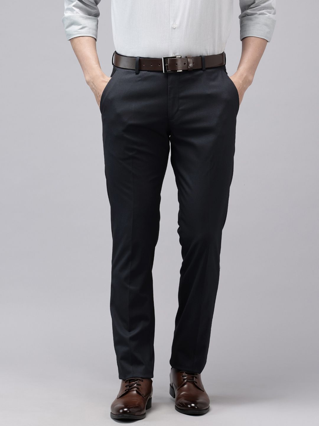 Arrow Men Hudson Tailored Fit Formal Trousers-picture-35