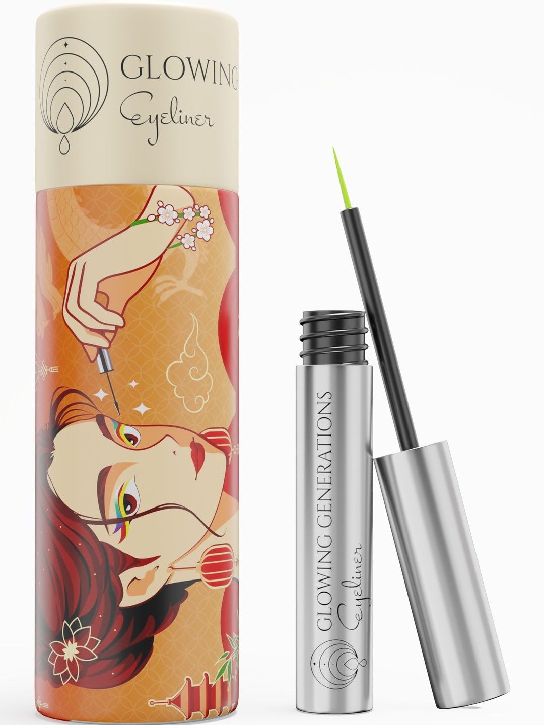 Glowing Generation Long Wear Eyeliner- 3.5 ml- Neon Green-image-38