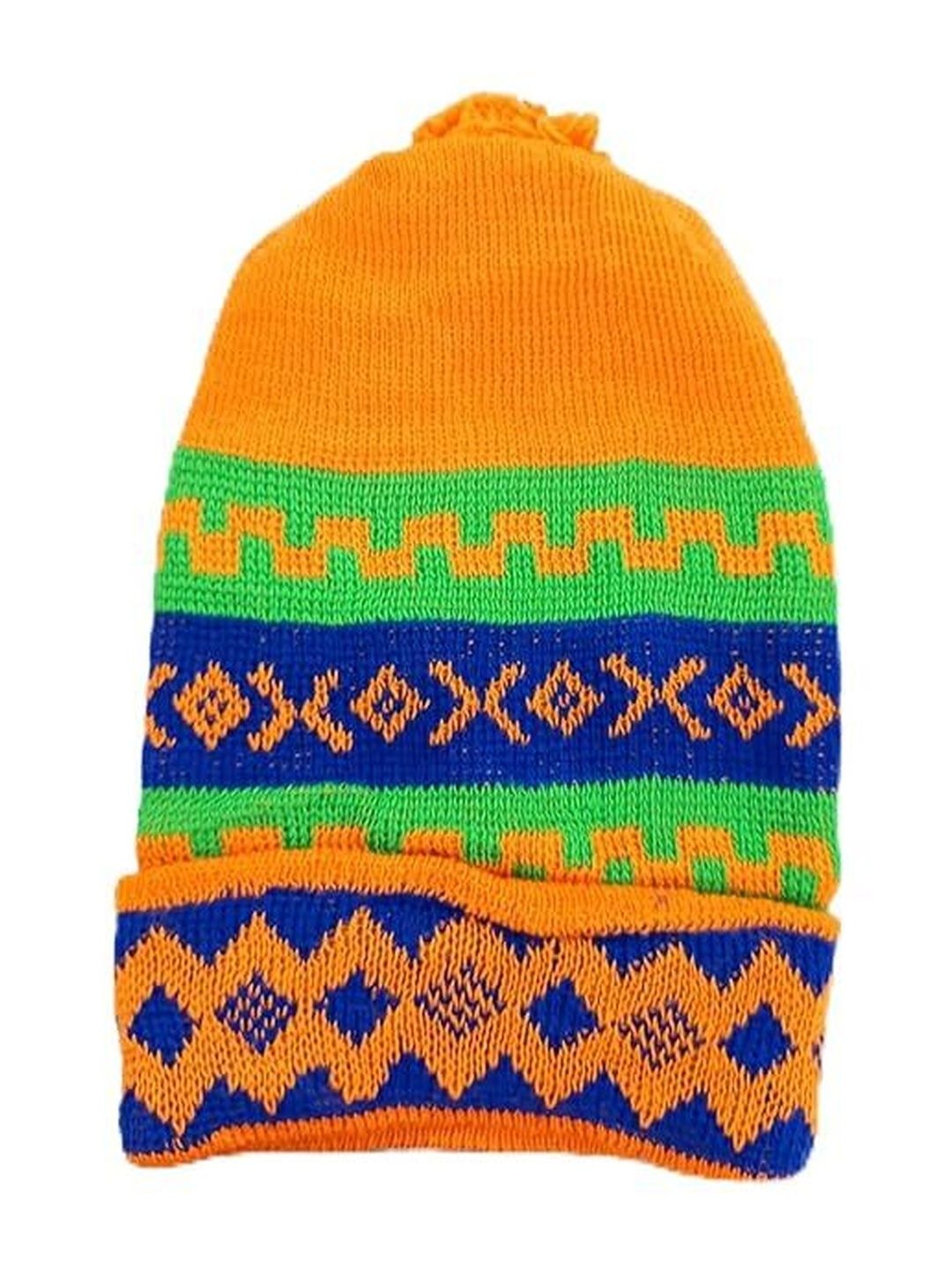 Adhigams Unisex Kids Printed Woollen Beanie-picture-10
