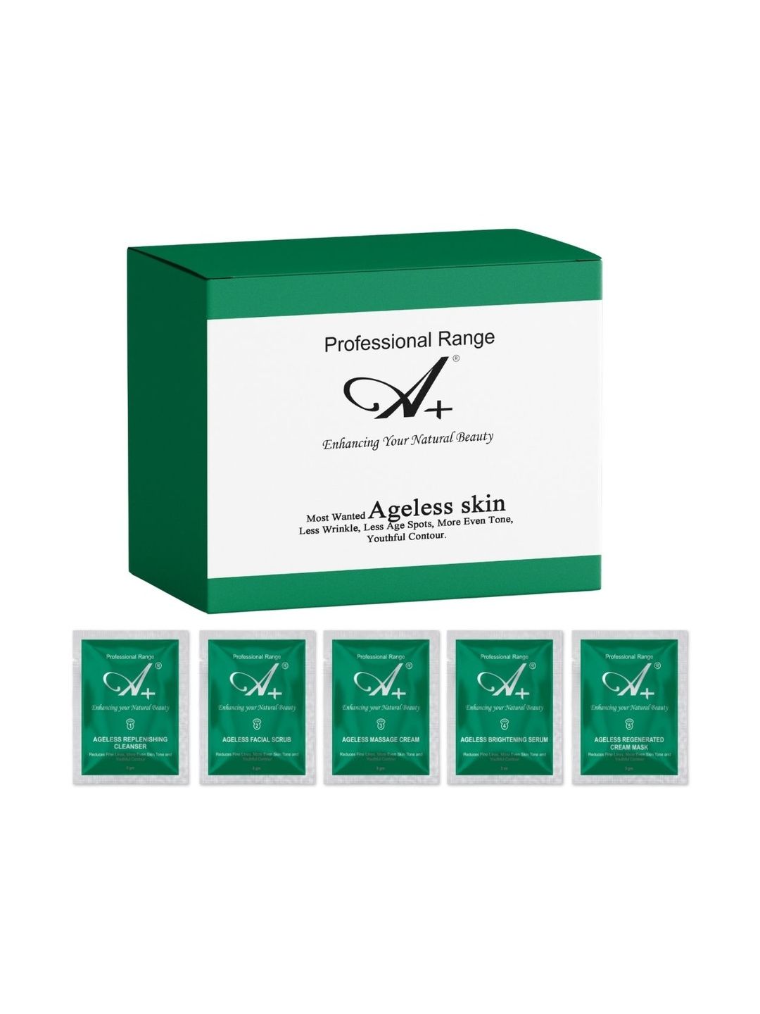 A+ Professional Range 5 Step Ageless Skin Facial Kit- 145 g-picture-17