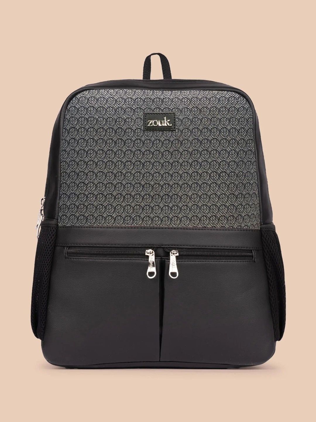 ZOUK Women Geometric Backpack-picture-19