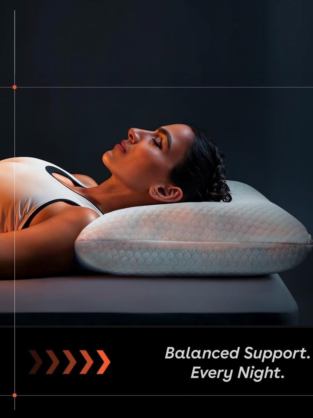 Duroflex White Polyester Lightweight Sleep Pillow-image-39