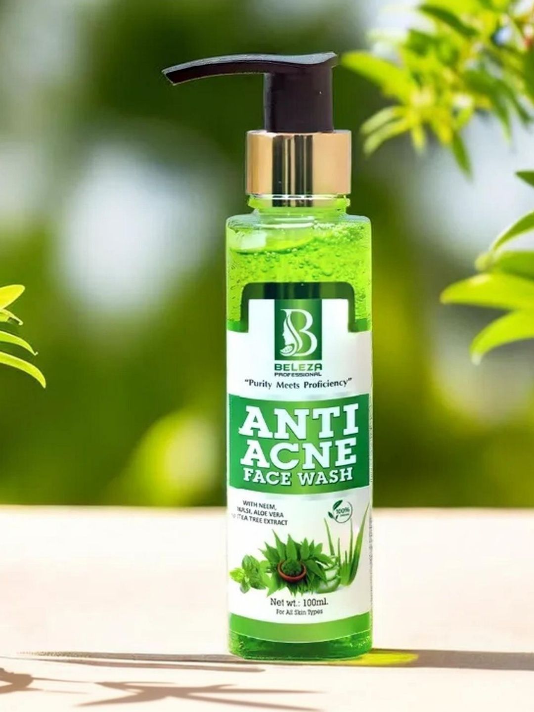 Beleza Professional Anti Acne Face Wash With Neem - 100 ml-picture-52