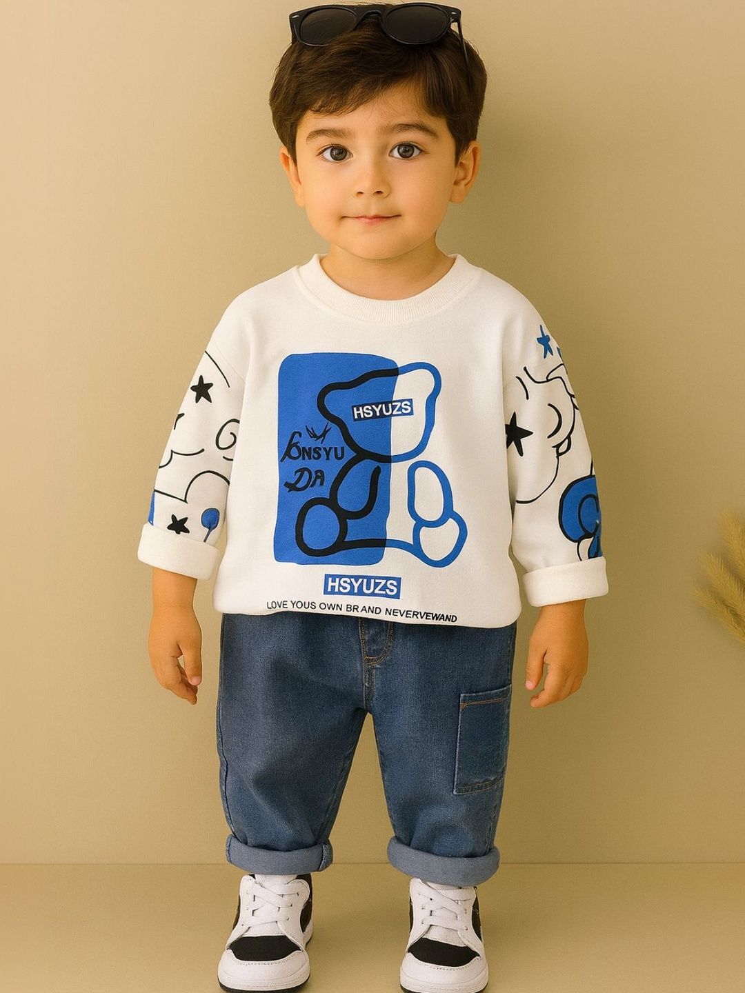 Googo Gaaga Boys Printed Trousers-picture-37