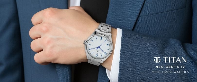 Buy Titan Workwear Minimalist Zen Quartz Analog With Blue Dial