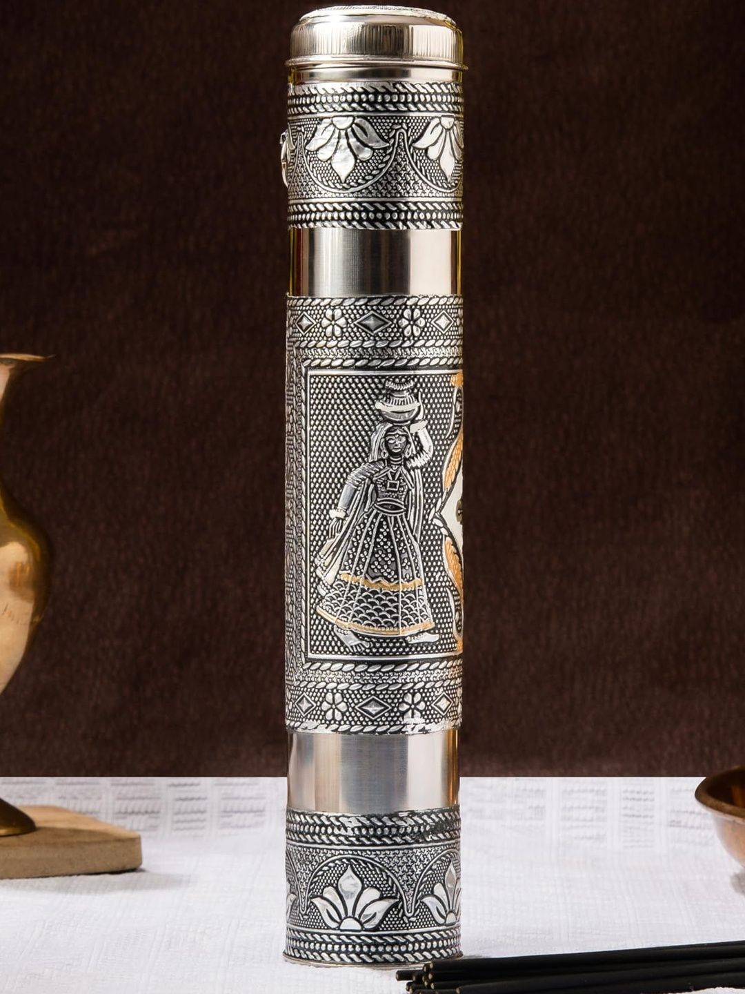 NAVRANG Self Design Incense Stick Holder