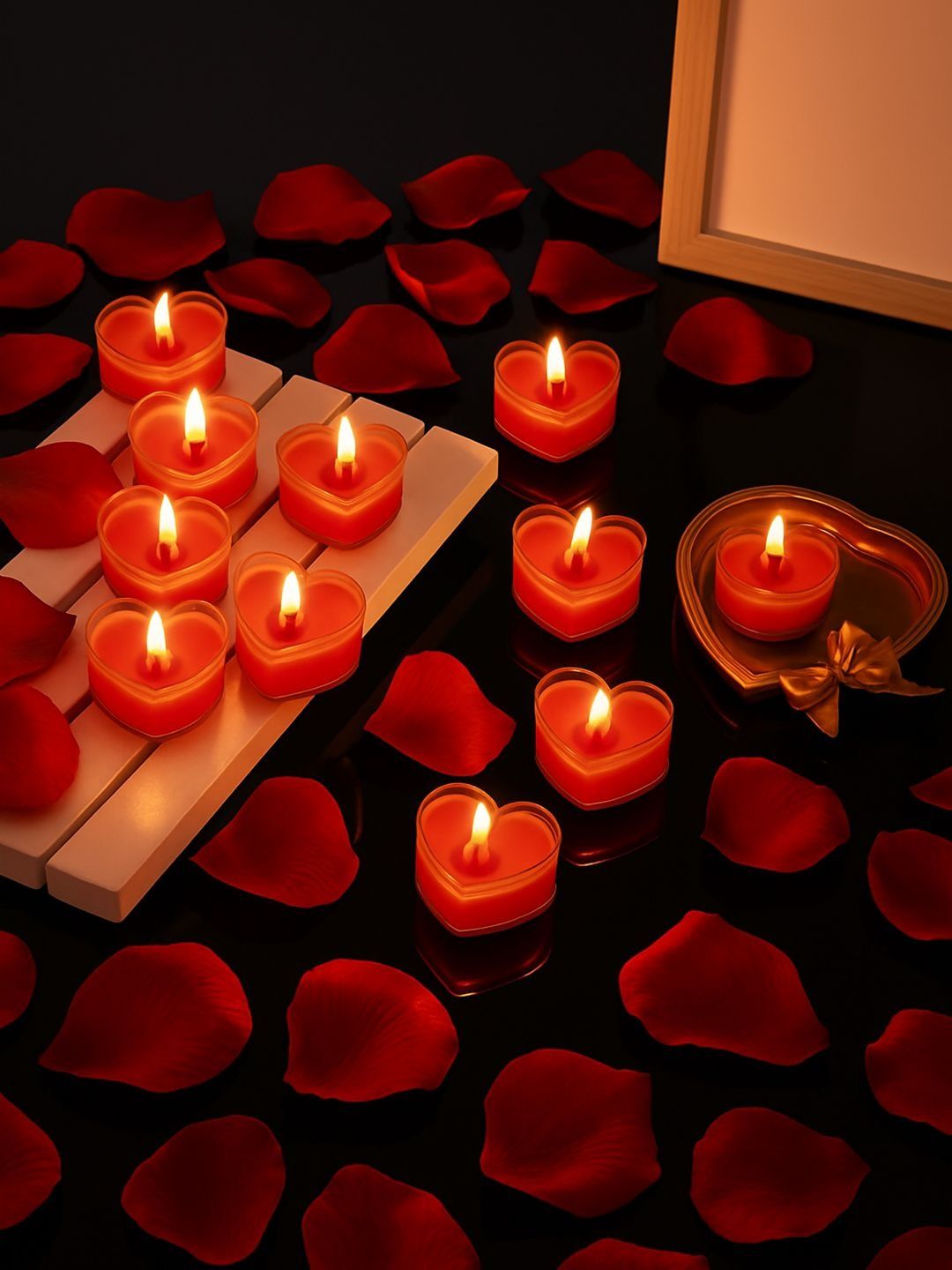 EarthCraft Red 10 pieces Tea Light Candle-picture-16