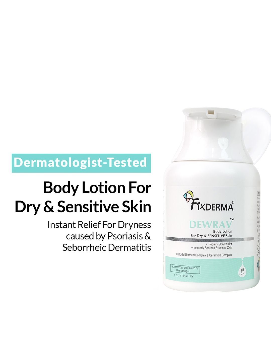 FIXDERMA Dewrav Body Lotion- 250 ml-image-36