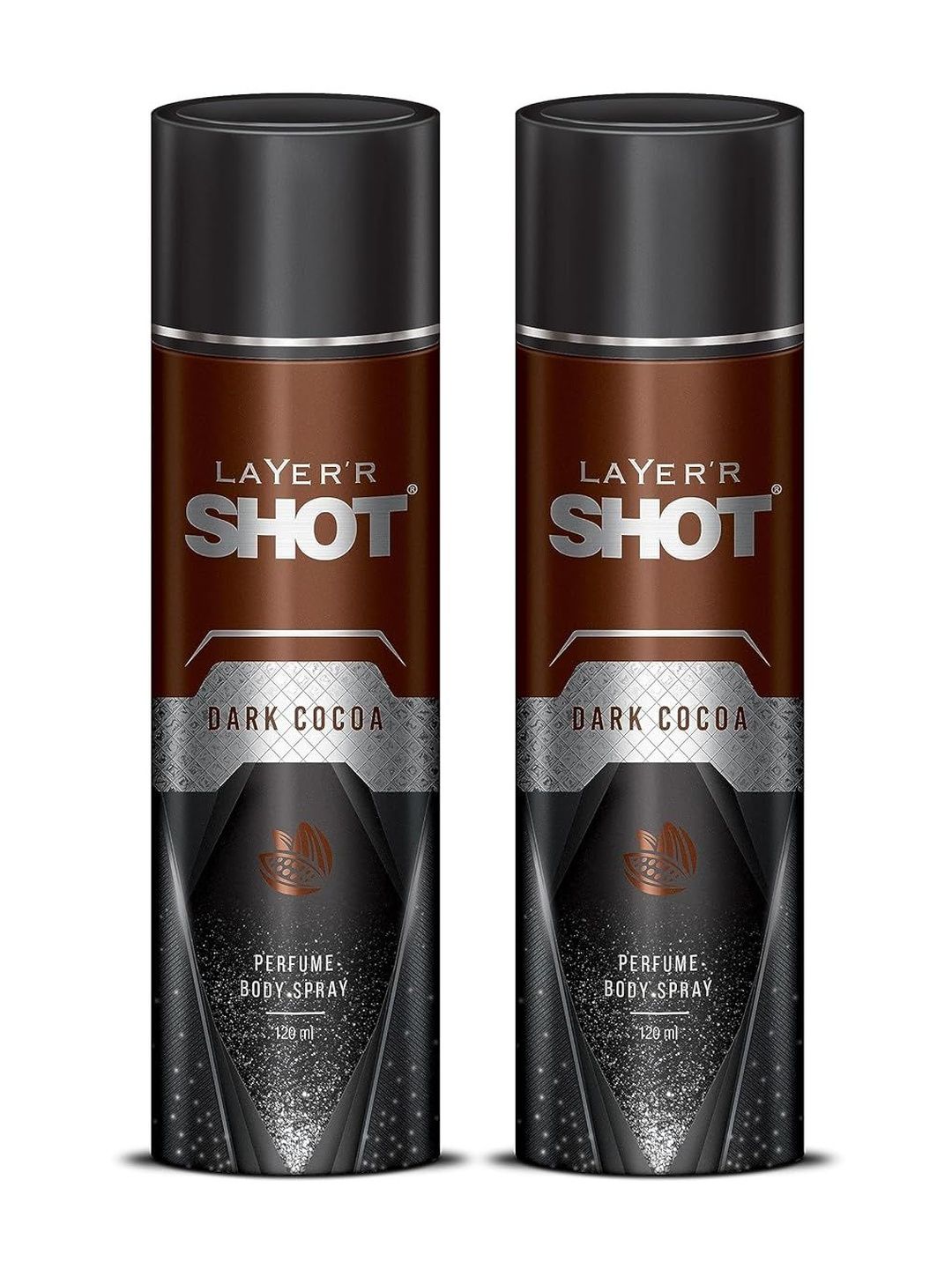 LAYER'R SHOT Set Of 2 Dark Cocoa Long Lasting Body Spray - 120 ml Each-picture-31