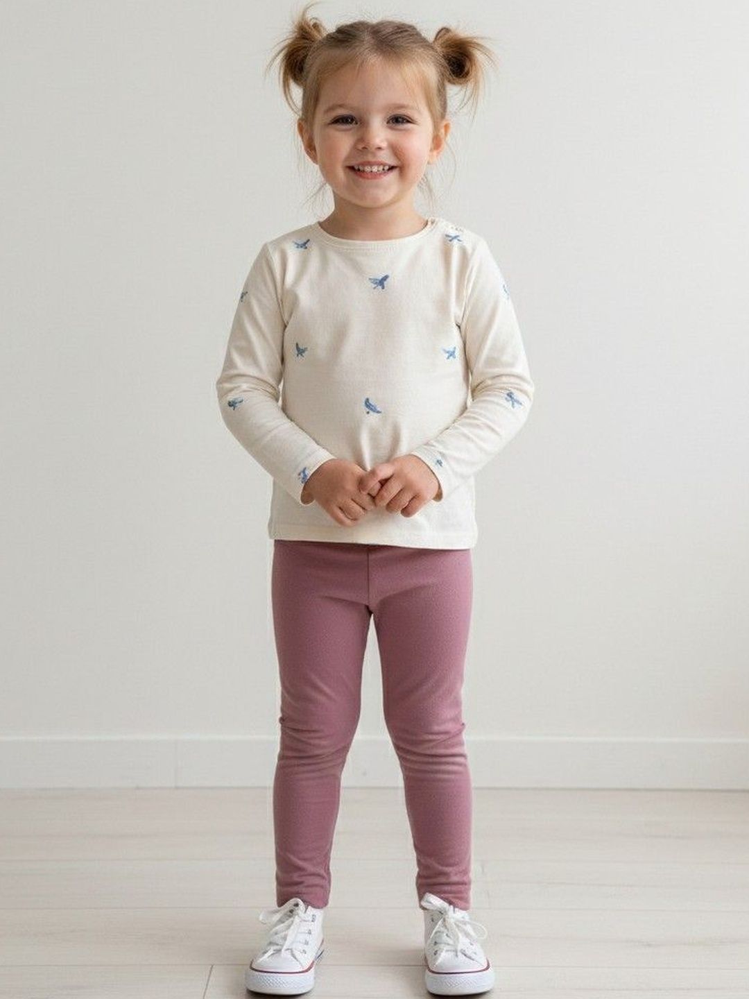 Moda Rapido Girls Ankle Length Leggings-picture-12