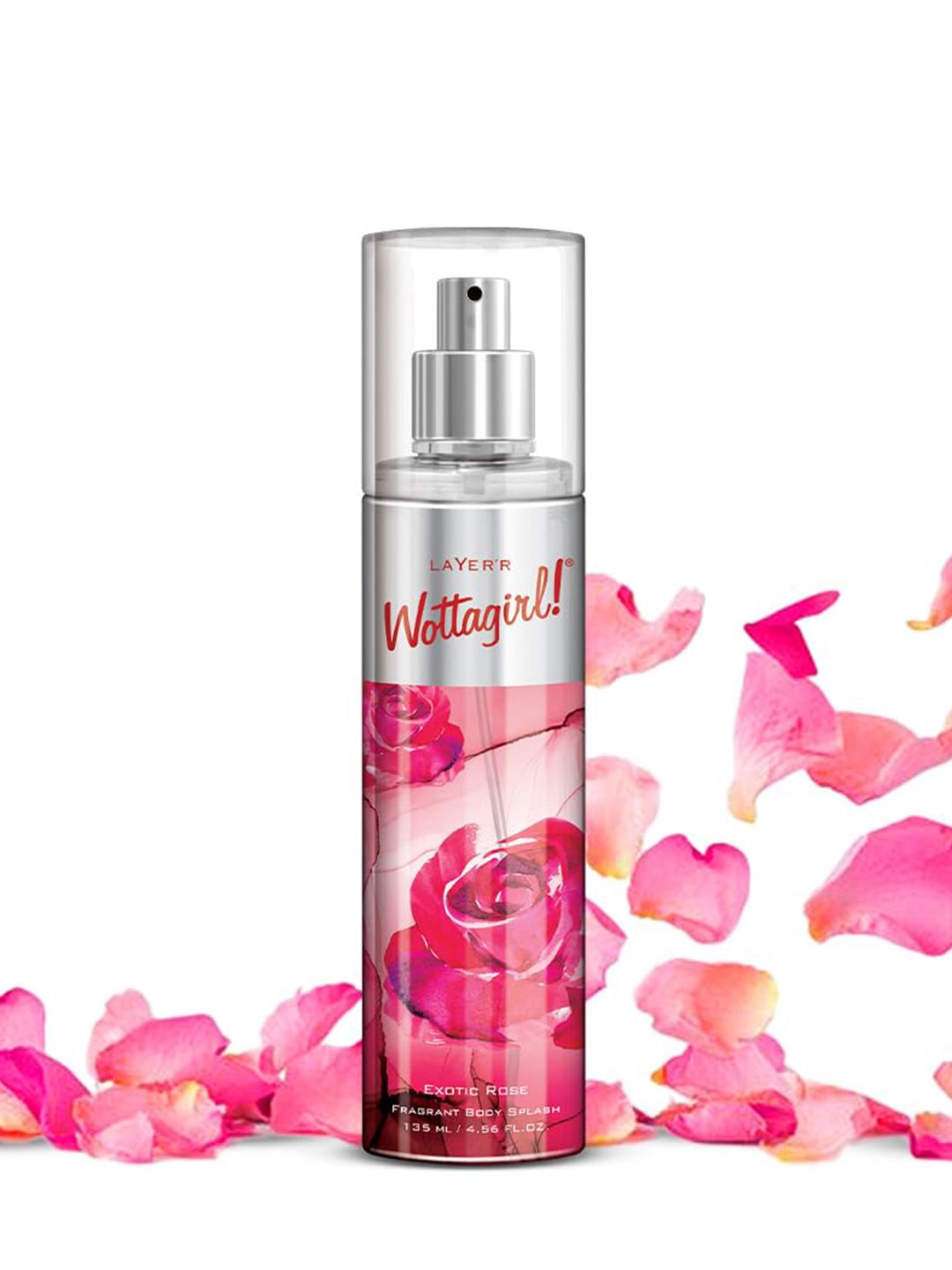 LAYER'R WOTTAGIRL! Women Exotic Rose Body Spray - 135 ml-image-4