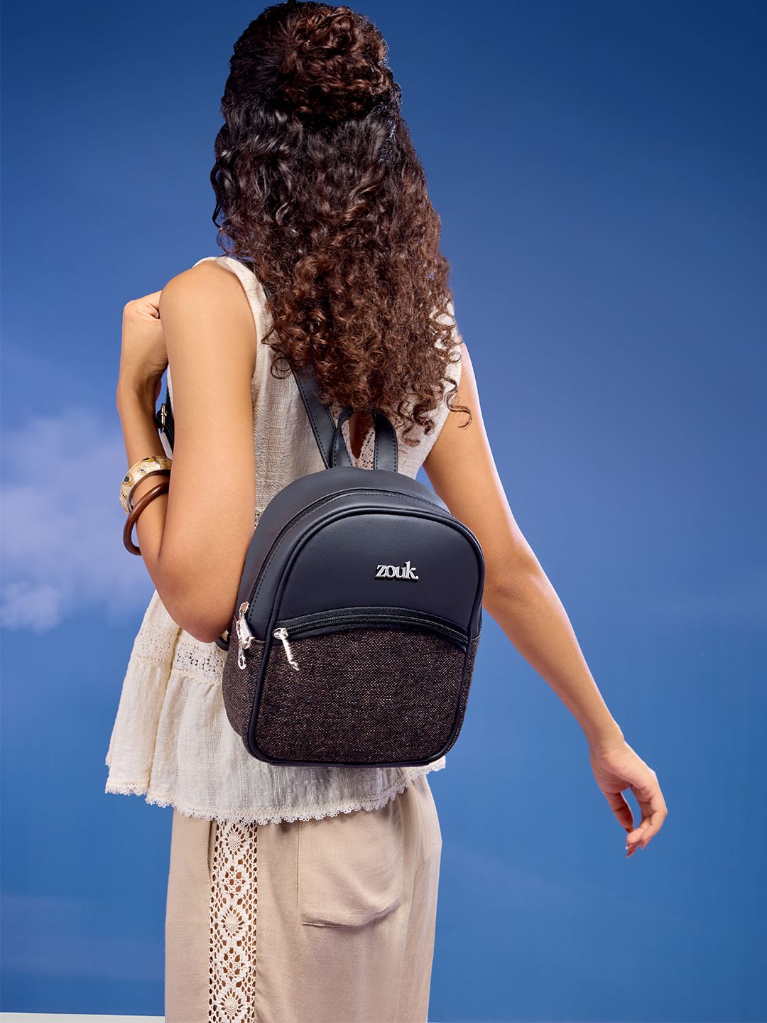 Alt by Zouk Unisex Bristel Mini Backpack