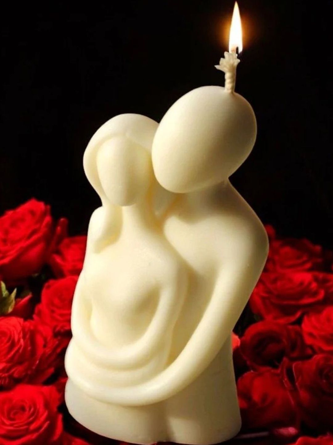 EarthCraft White 1 pieces Pillar Candle-image-1
