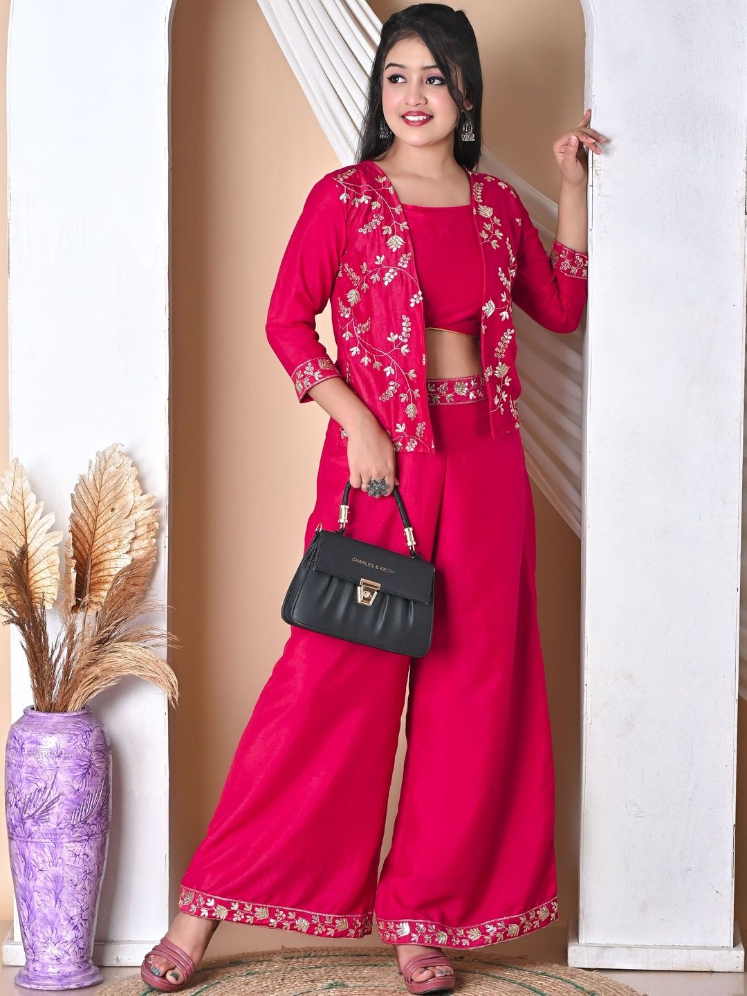 SPAMitude Girls Top with Palazzos-picture-48