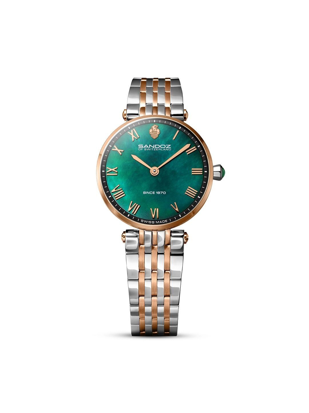 SANDOZ Women Orangerie Mother of Pearl Dial Bracelet Style Strap Swiss Made Watch-picture-20