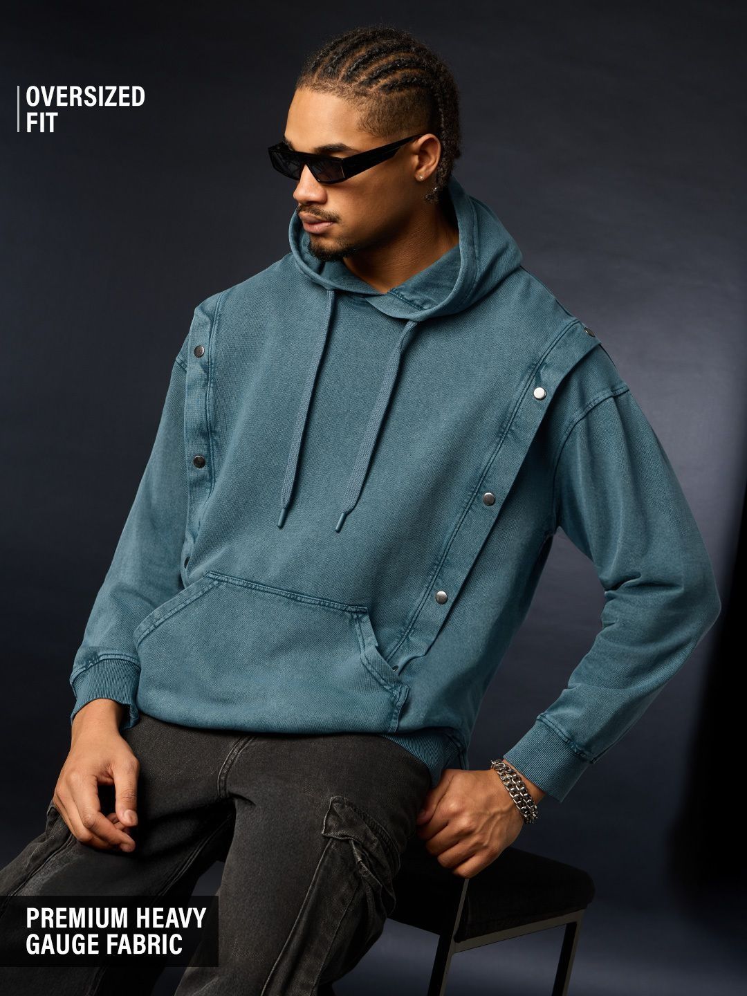The Souled Store Men Hooded Sweatshirt-picture-21