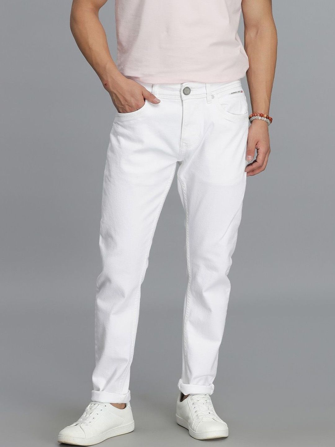 Rookies Men Skinny Fit Low-Rise Stretchable Jeans-picture-5