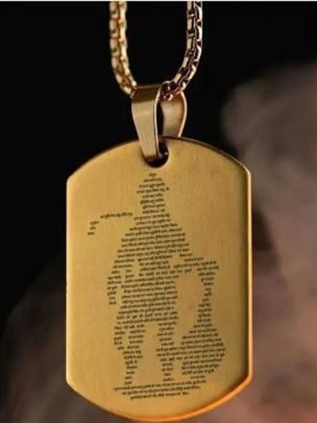 Semizoxis Gold-Plated Geometric Pendants with Chains-picture-19